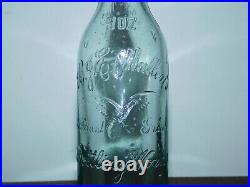 Vintage B G E B J E Mullen's Bottling Works Albany Ny Soda Bottle