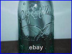 Vintage B G E B J E Mullen's Bottling Works Albany Ny Soda Bottle