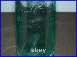 Vintage B G E B J E Mullen's Bottling Works Albany Ny Soda Bottle