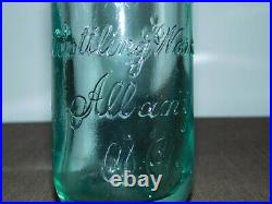 Vintage B G E B J E Mullen's Bottling Works Albany Ny Soda Bottle