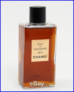 Vintage Chanel No 5 Fragrance Eau de Cologne 8oz Bottle Full Authentic New York