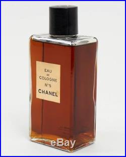 Vintage Chanel No 5 Fragrance Eau de Cologne 8oz Bottle Full Authentic New York