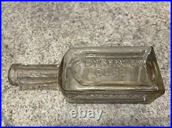 Vintage Clear Glass Dr. Smedley's Dysentery Cure Bottle Avon Ny Medicine