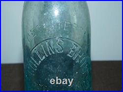 Vintage Collins Bros Saranac Lake Ny Soda Bottle