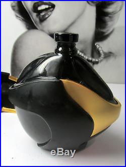Vintage Donna Karan NEW YORK Black & Gold Swan Bottle 3.4oz Eau de Parfum Splash