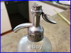Vintage Glass CCC Sparkl'g Seltzer Water COCA COLA Bottling New York Bottle RARE
