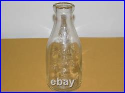 Vintage H C Empie Liberty Ny 1 One Quart Milk Bottle