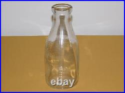 Vintage H C Empie Liberty Ny 1 One Quart Milk Bottle