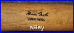 Vintage Heinie Groh Hillerich & Bradsby Bottle Bat Cincinnati Reds NY Giants