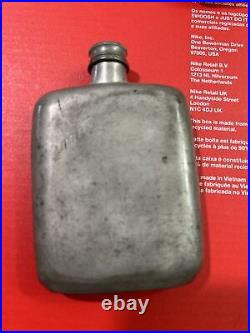 Vintage Little Nipper Abercrombie Fitch England New York Silver Flask 1930's