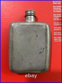 Vintage Little Nipper Abercrombie Fitch England New York Silver Flask 1930's