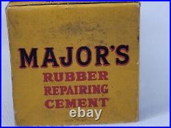 Vintage Major's Rubber Repairing Cement New York, NY Memphis, TN EST 1876