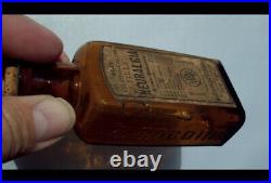 Vintage McKesson & Robbins Neuralgia Medicine Bottle New York Rare