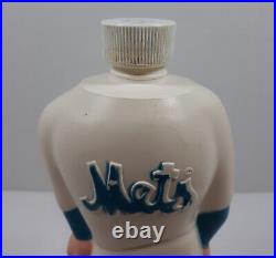 Vintage New York Mets Mr. Met Let's Go Mets Empty Bubble Fun Bath Bottle Figure