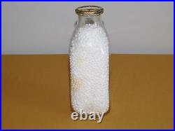 Vintage Old 1950 Joyhaven Dairy Harpursville Ny 1 One Quart Milk Bottle