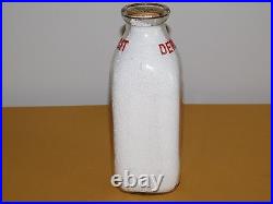 Vintage Old 1967 Schneider Dairy Lancaster Ny 1 One Quart Milk Bottle