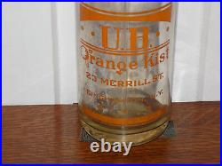 Vintage Orange Kist Soda Seltzer Bottle Binghamton, NY