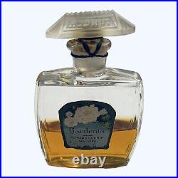 Vintage Rare Richard Hudnut Gardenia Perfume, 1/2 Full Bottle, 1924, New York