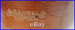 Vintage Stoneware Bottle Del Ray Wine Paper Label A. Rangel R Portugal NEW YORK