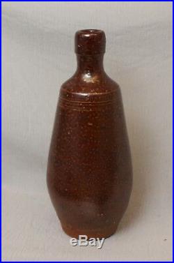 Vintage Stoneware Bottle Del Ray Wine Paper Label A. Rangel R Portugal NEW YORK
