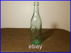Vintage The Stoll Brewing Co Troy Ny Eagle Greenish Tint Beer Bottle