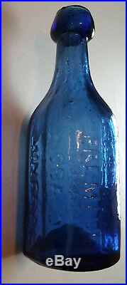 Vintage W. W. Lappeus Mineral Water Albany NY iron pontil