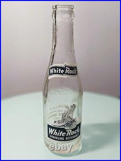 Vintage White Rock Sparkling Beverages Bottle (NEW YORK, N. Y.)
