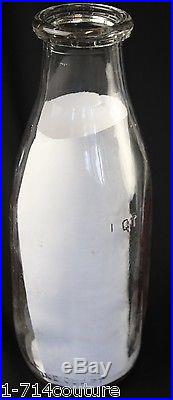 Vintage Yasgur Farms Woodstock Marked 69 Glass Milk Bottle Bethel NY