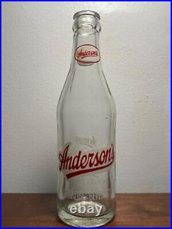 Vintage andersons acl soda bottle Rochester Ny