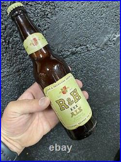 Vintage beer bottle R & H Ale Made In Staten Island New York Rare? Brewery