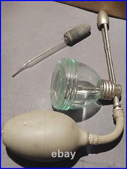 Vtg Antique Medical Atomizer Nasal Ellicott Drug Buffalo Ny Us Des Patent 89,978