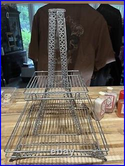 Vtg COLLECTION DISCONT Look! RARE FACIAL CARE Nina NY Eiffel Tower Display&items