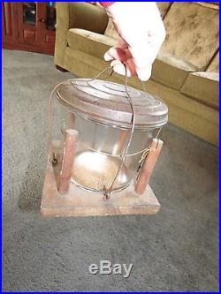 Vtg Rare 1890 Fruit Mason Jar THE CHADWICK JAR THORNE & WILCOX Wellsville NY