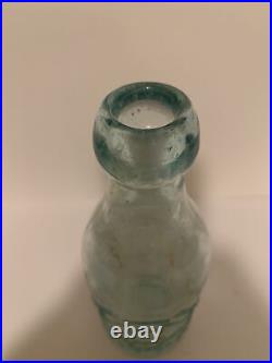 W. Gubner's Sons Antique Blob Top Bottle 1889 New York Rare