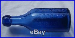 W. W. LAPPEUS MINERAL WATER ALBANY NY Iron Pontil Soda Bottle