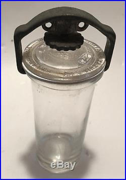 Whitall Tatum & Co Philadelphia New York Clear Museum Specimen Jar with clamp